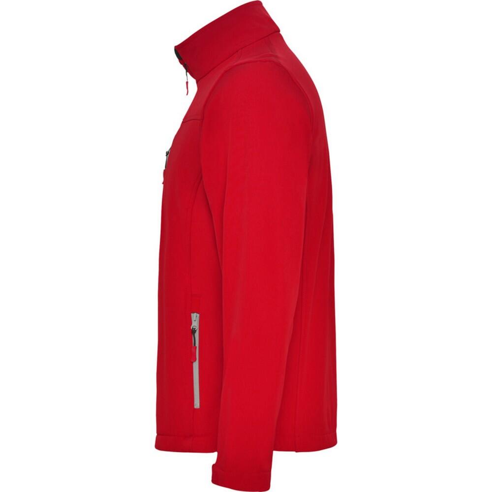 Veste Softshell ANTARTIDA Homme (Rouge) 3/4