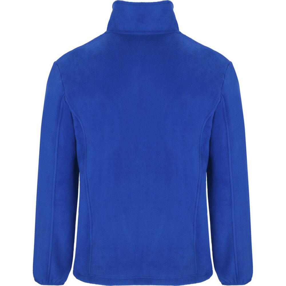 Giacca In Pile Cerniera Su Intera Lunghezza Uomo Roly Artic Blu Reale 2/3