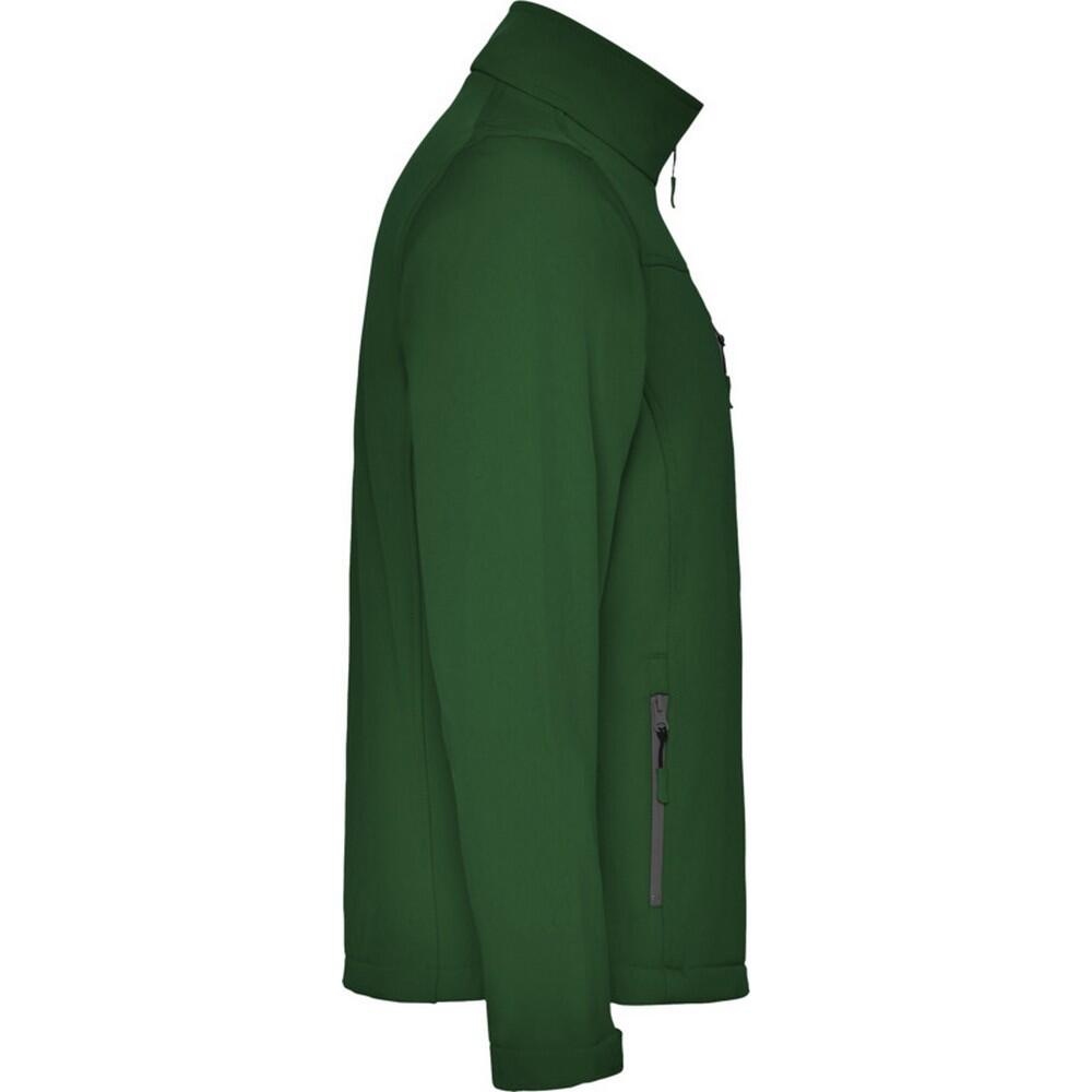 Giacca Soft Shell Uomo Roly Antartida Verde Bottiglia 4/4