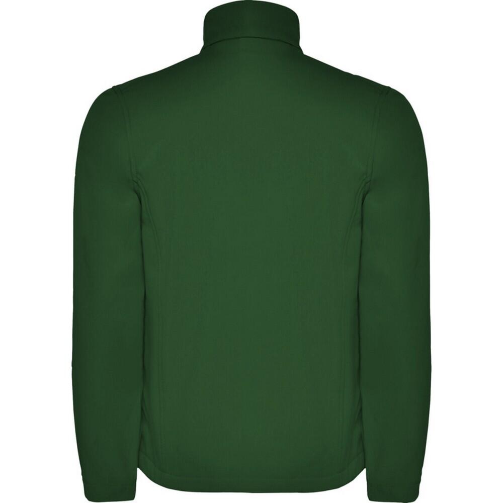 Giacca Soft Shell Uomo Roly Antartida Verde Bottiglia 2/4