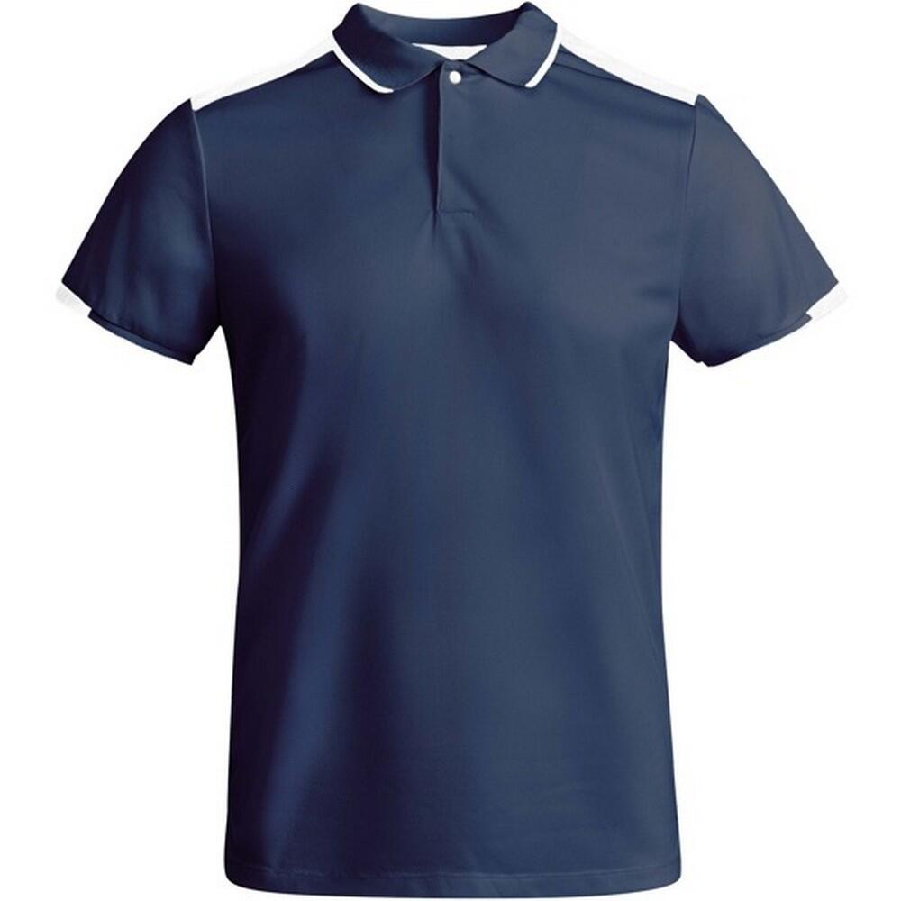 Polo TAMIL Homme (Noir Uni / Blanc)