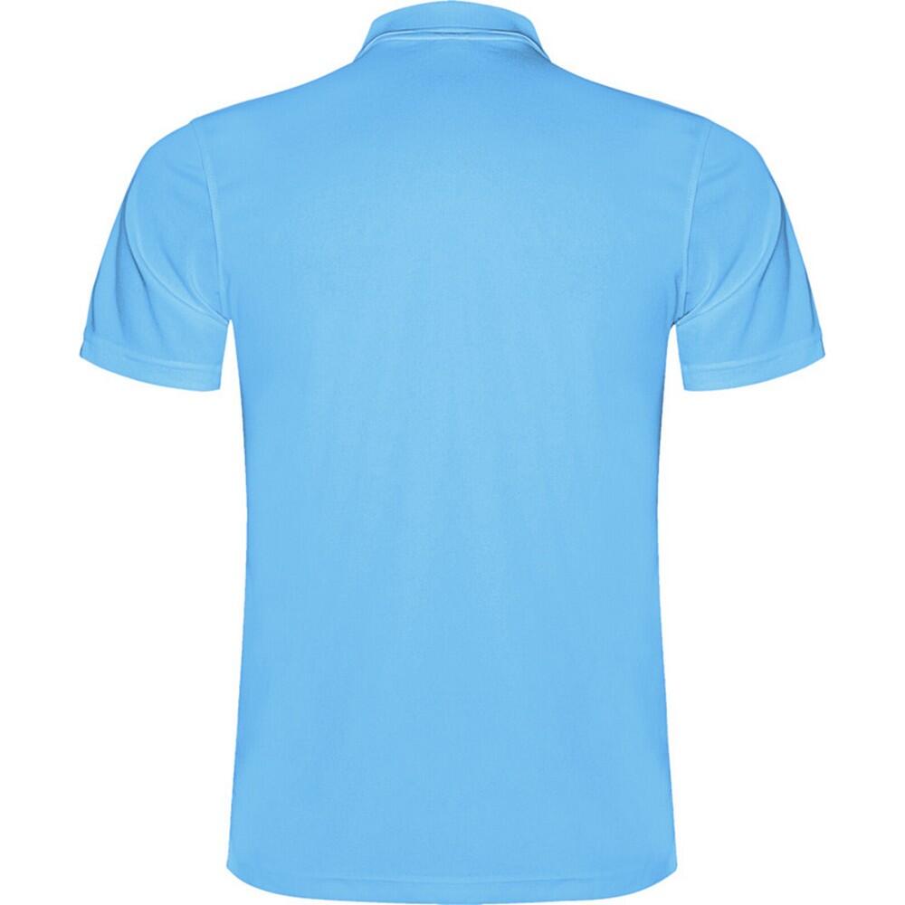 Polo MONZHA Homme (Turquoise Vif) 2/3