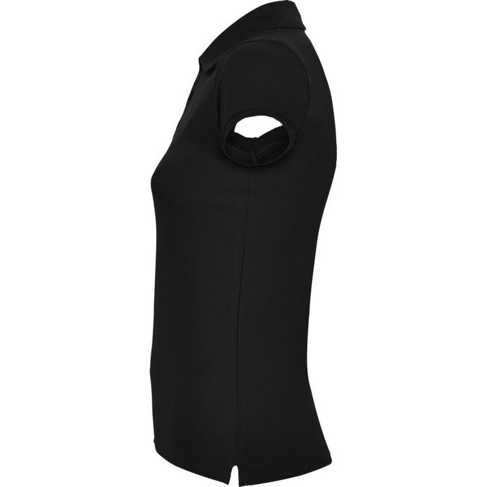 Polo STAR Femme (Noir) 4/4