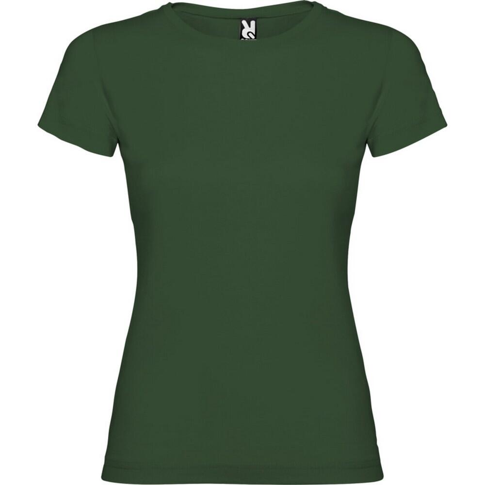 Dames jamaica tshirt met korte mouwen (paars)