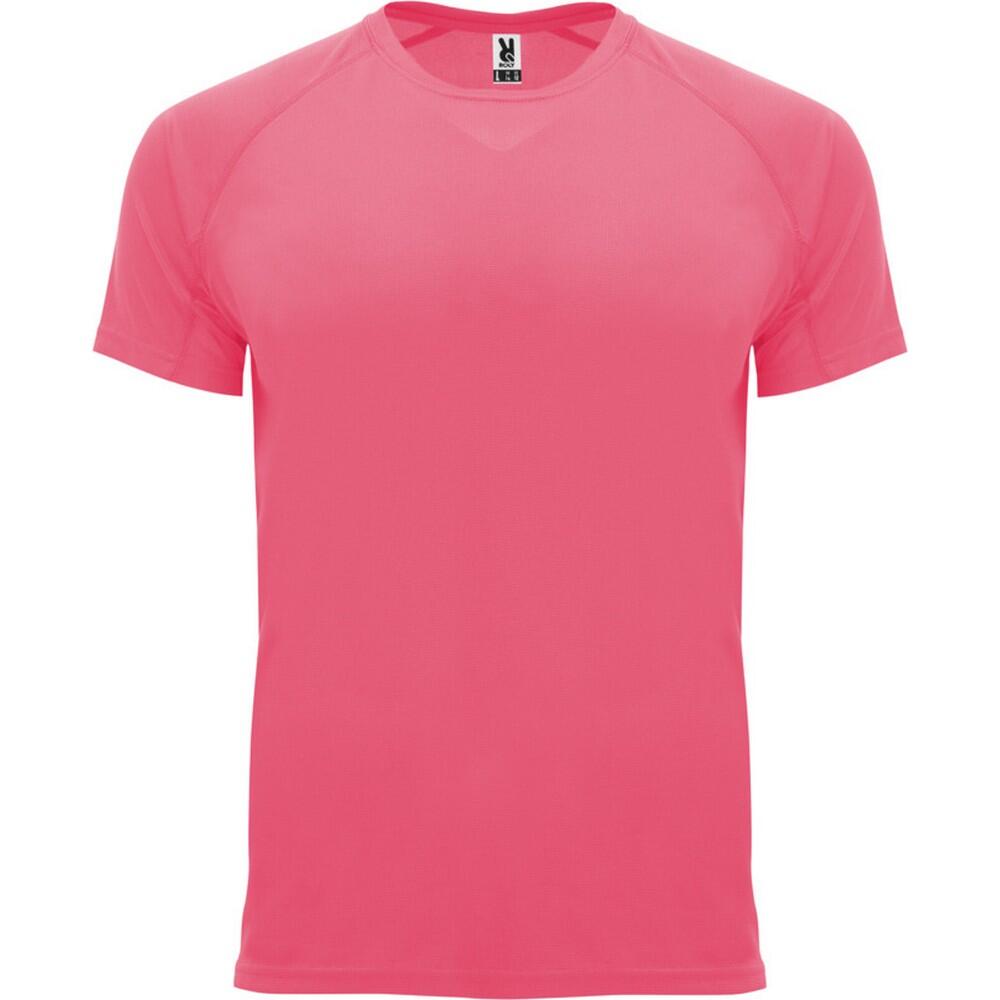 Tshirt BAHRAIN Homme (Rose Fluo)