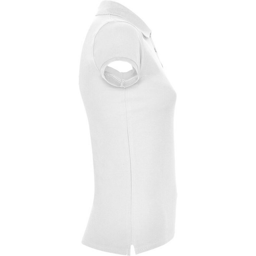 Polo STAR Femme (Blanc) 3/4