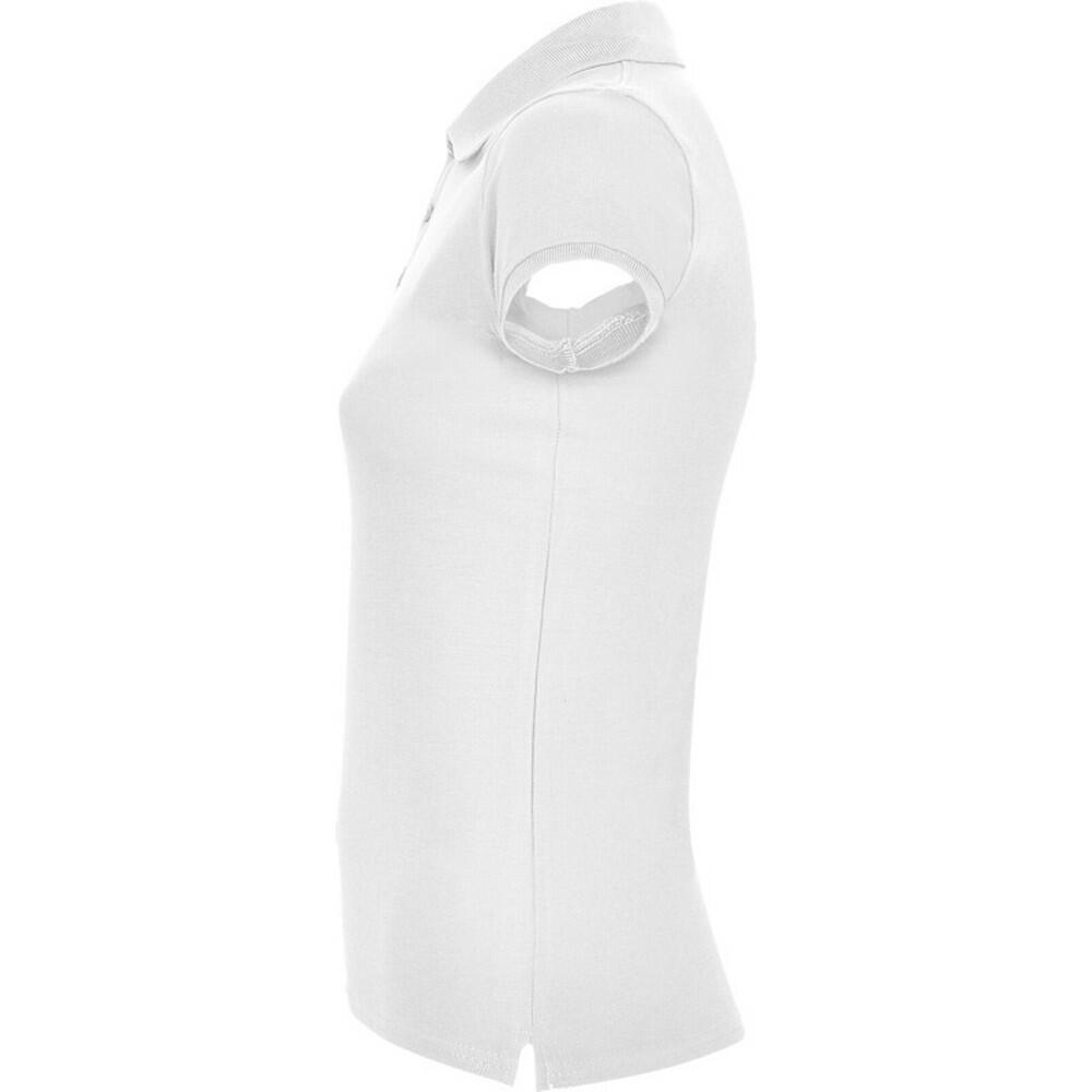 Polo STAR Femme (Blanc) 4/4
