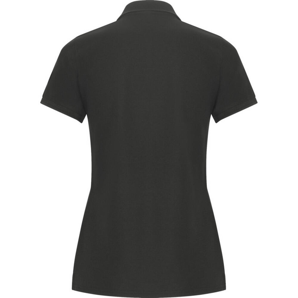 Polo Pegaso Premium de Manga Corta para Mujer Plomo Oscuro 2/3