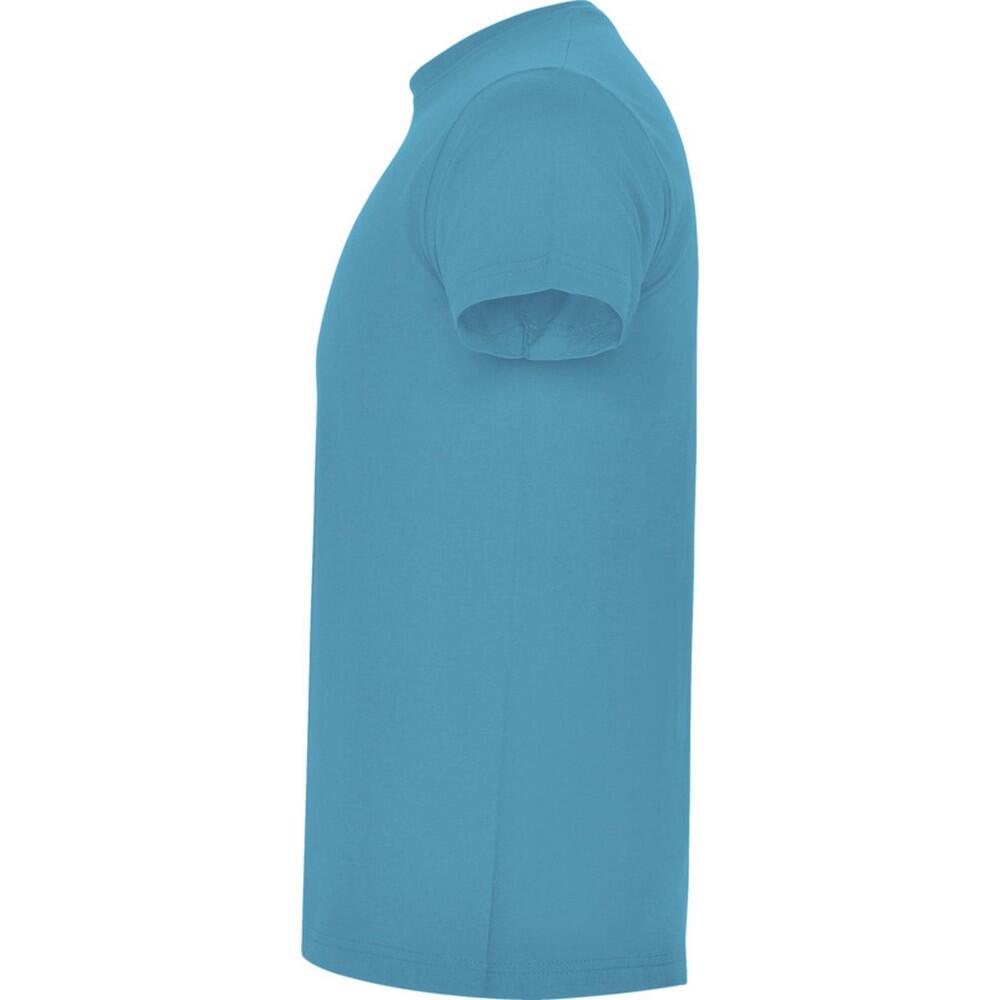 Unisex Adult Atomic TShirt (Turquoise) 3/4