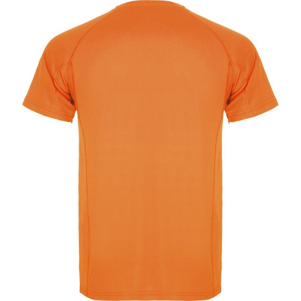 Tshirt MONTECARLO Homme (Orange Fluo) 2/4