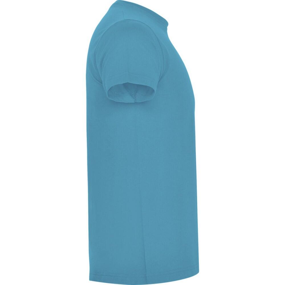 Unisex Adult Atomic TShirt (Turquoise) 4/4