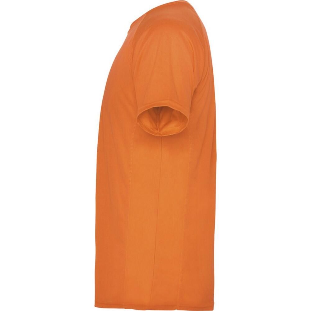 Tshirt MONTECARLO Homme (Orange Fluo) 4/4