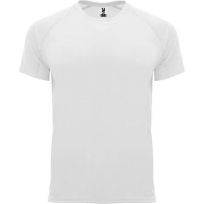 Maglietta Sportiva Maniche Corte Uomo Roly Bahrain Nero Tinta Unita
