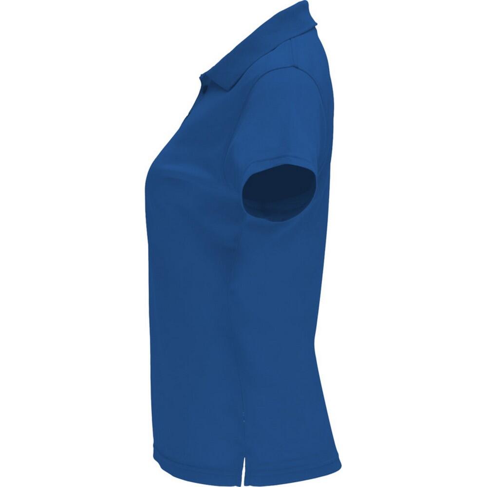 Polo MONZHA Femme (Bleu Roi) 3/3