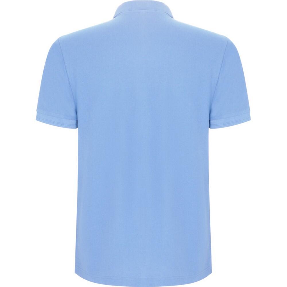 Polo PEGASO PREMIUM Homme (Bleu Ciel) 2/4