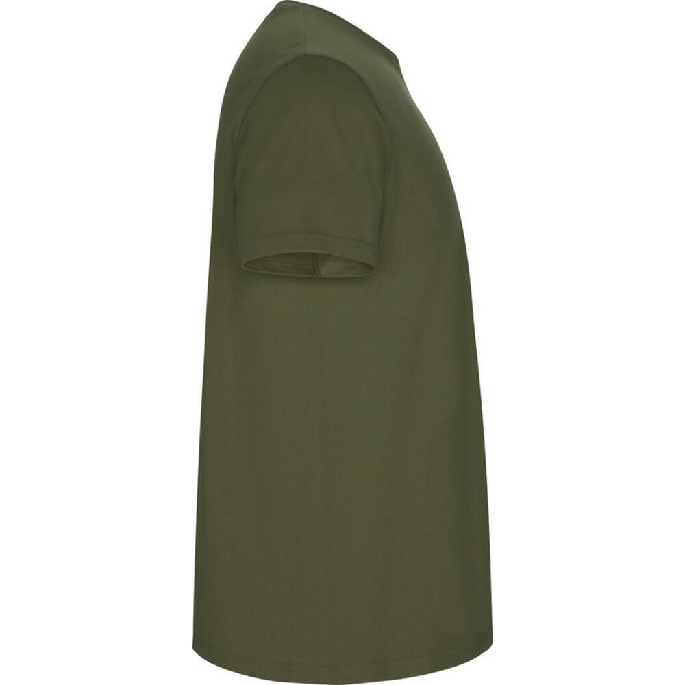 Tshirt STAFFORD Homme (Vert Kaki) 4/4