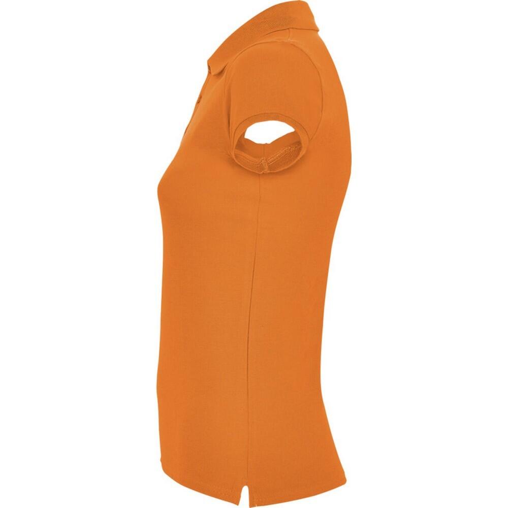 Polo Star para Mujer Naranja 4/4