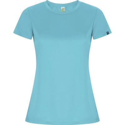 Dames imola sport tshirt (massief zwart)
