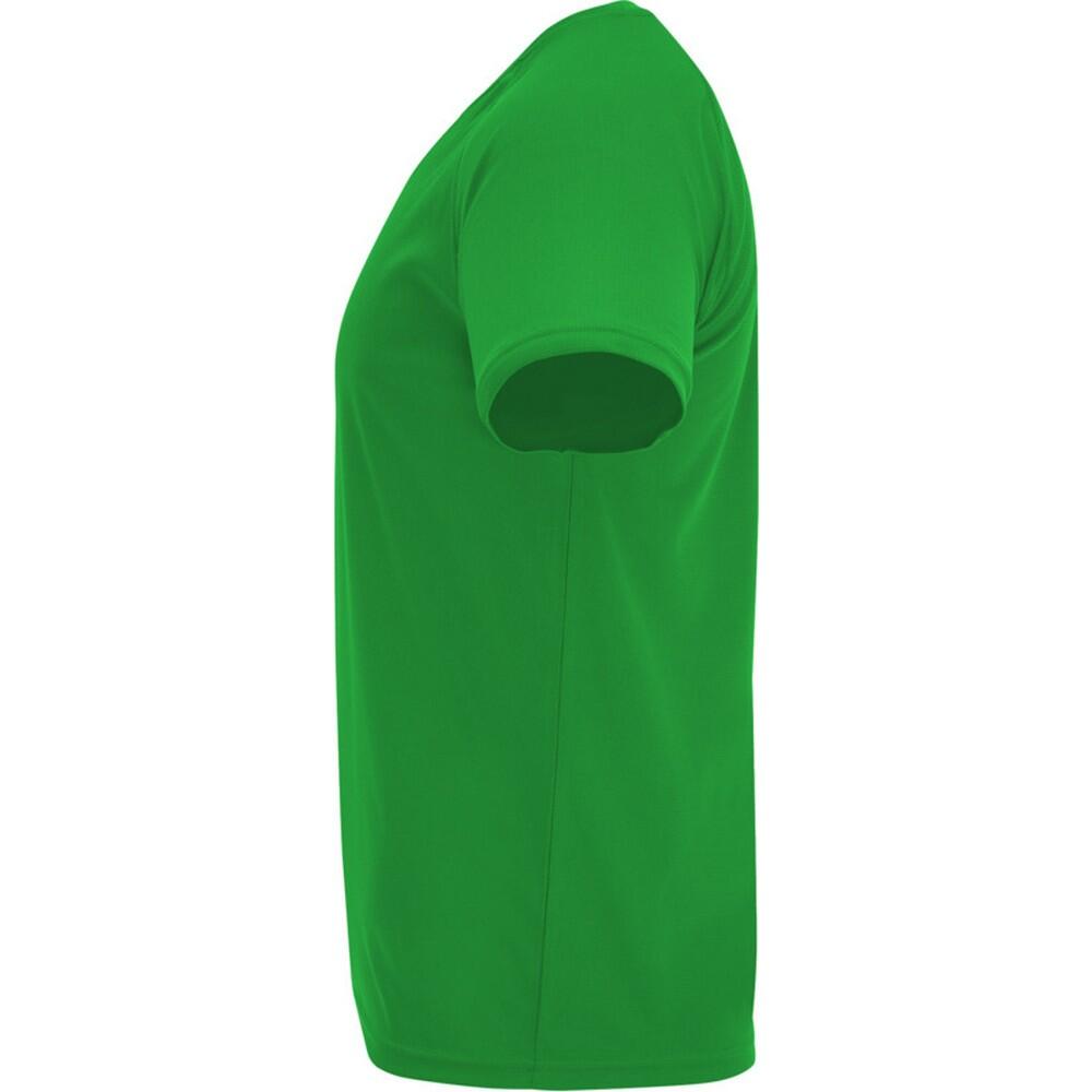 Maglietta Sportiva Maniche Corte Uomo Roly Bahrain Verde Felce 4/4