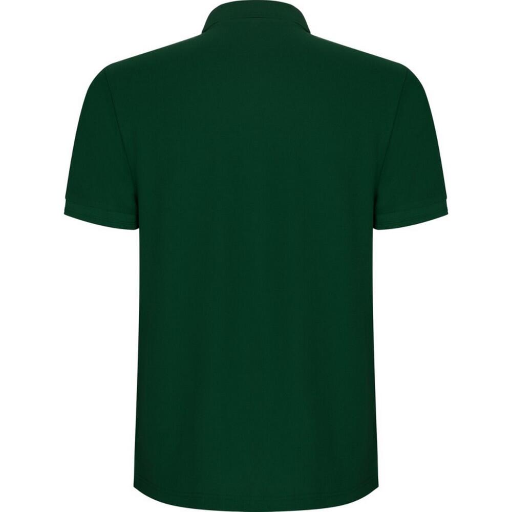 Polo Pegaso Premium Lisos para Hombre Verde Botella 2/4