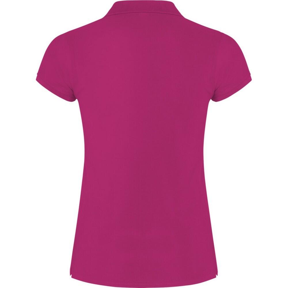 Polo STAR Femme (Rouge Vif) 2/4