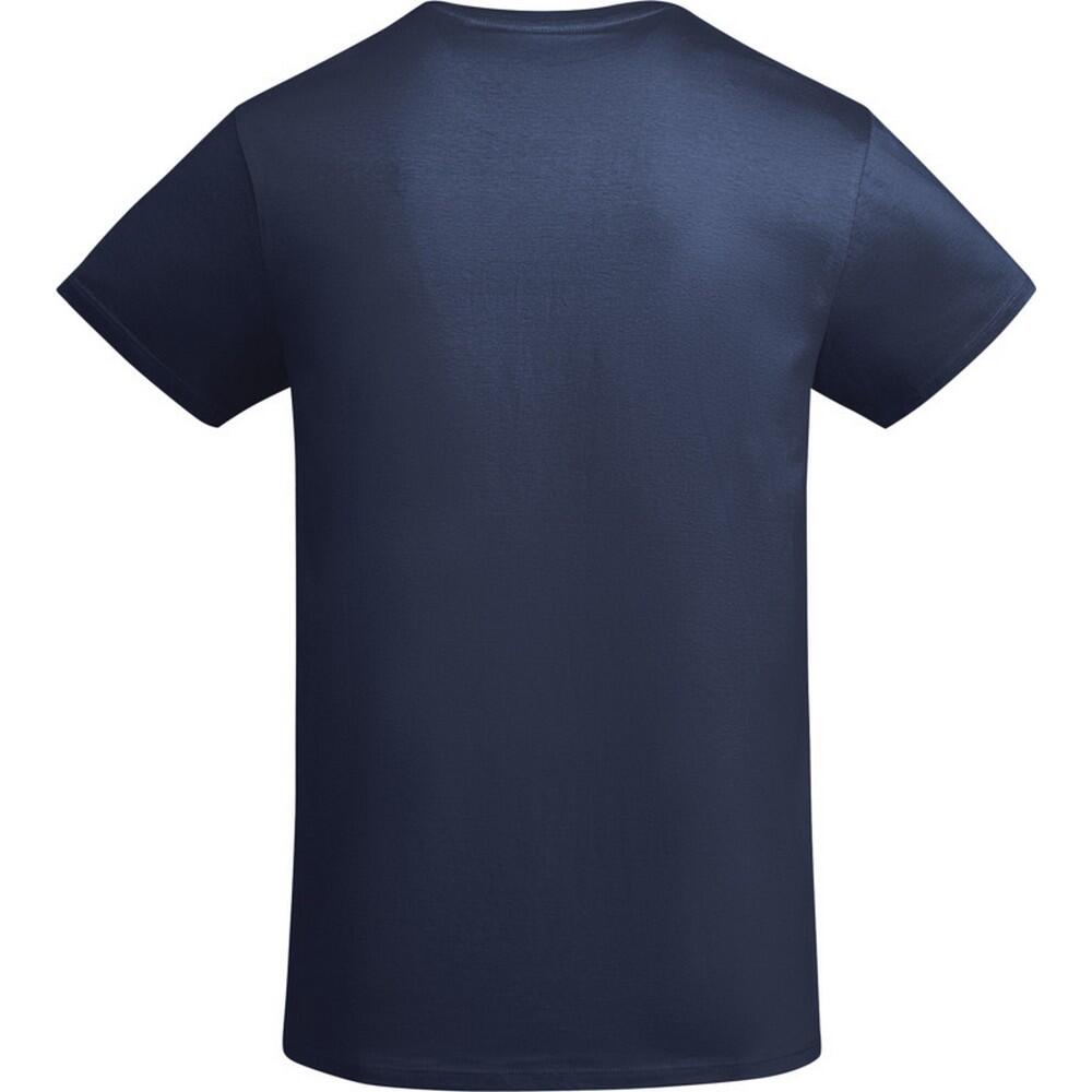 Mens Breda Plain TShirt (Navy Blue) 2/2