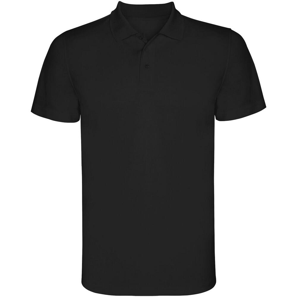Heren monzha poloshirt met korte mouwen (wit)