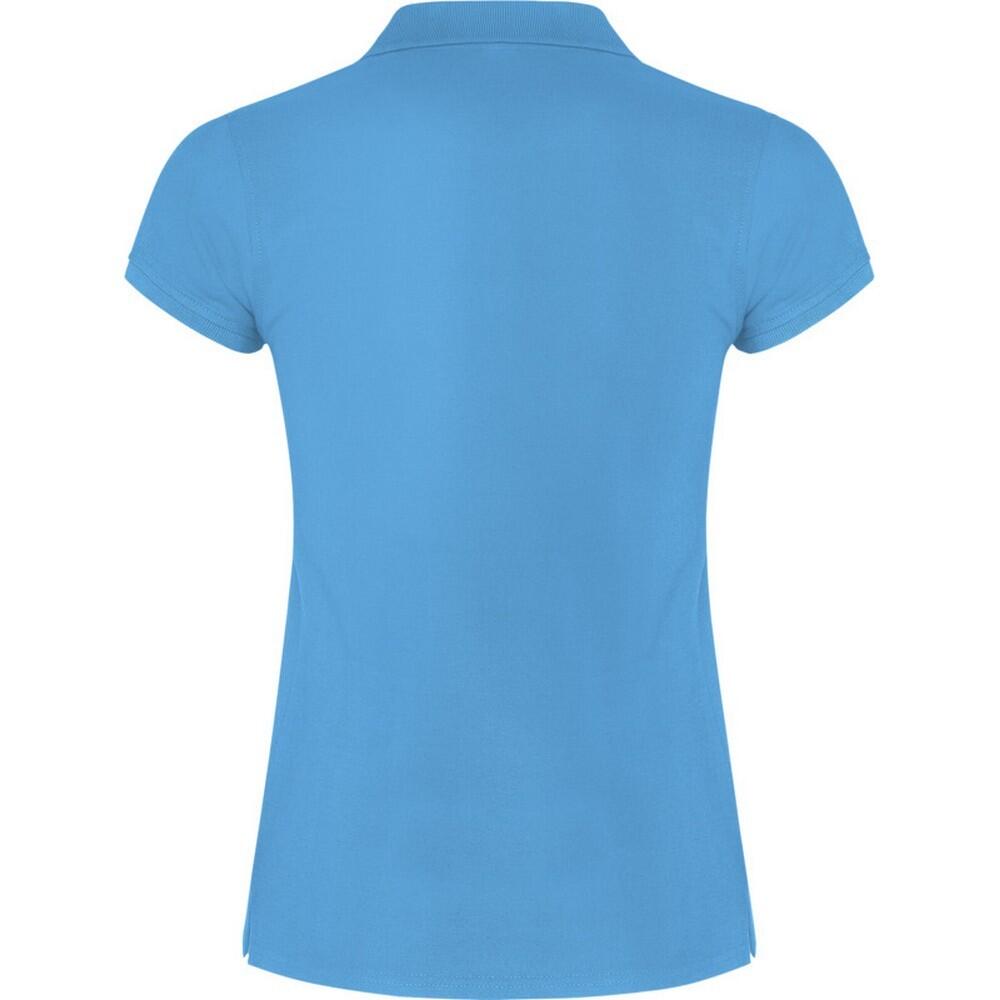 Polo STAR Femme (Turquoise Vif) 2/4