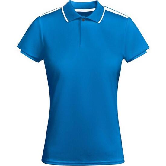 Polo TAMIL Femme (Bleu Roi / Blanc)