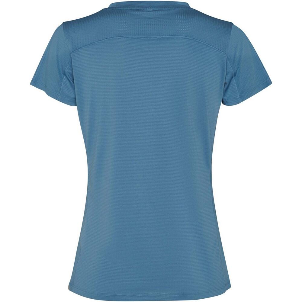 Maglietta Sportiva Maniche Corte Donna Roly Slam Blu Tempesta 2/2