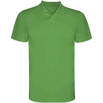 Heren monzha poloshirt met korte mouwen (wit)