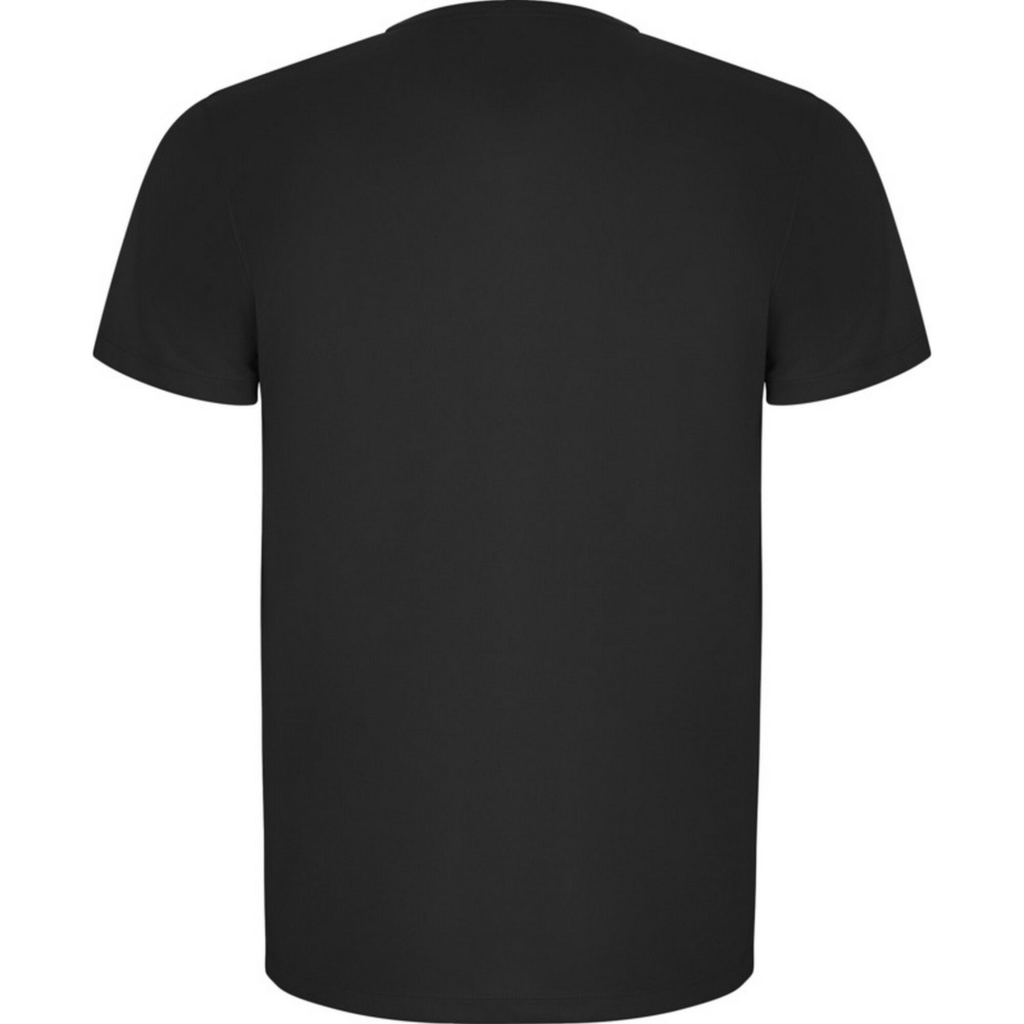 Camiseta Imola de Manga Corta Deportivo para Hombre Plomo Oscuro 2/3