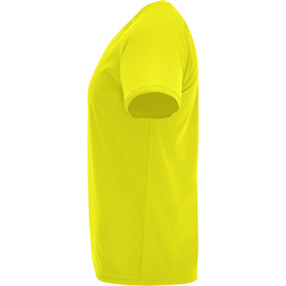 Tshirt BAHRAIN Homme (Jaune Fluo) 4/4