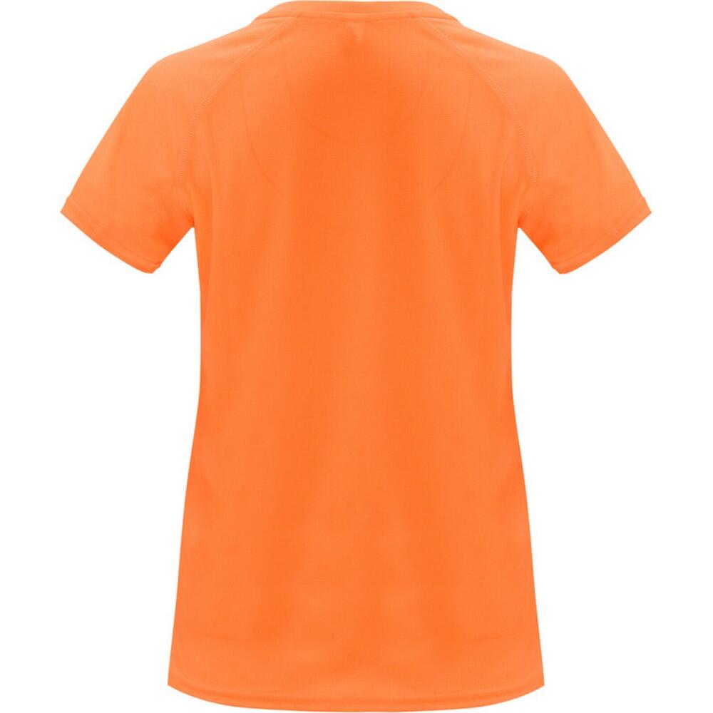 Tshirt BAHRAIN Femme (Orange Fluo) 2/4