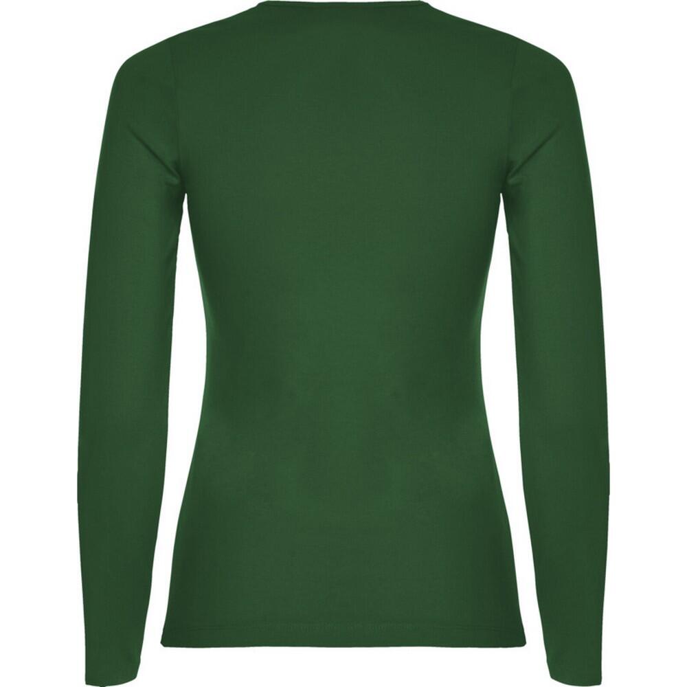 Dames Extreme Tshirt met lange mouwen (Fles groen) 2/3