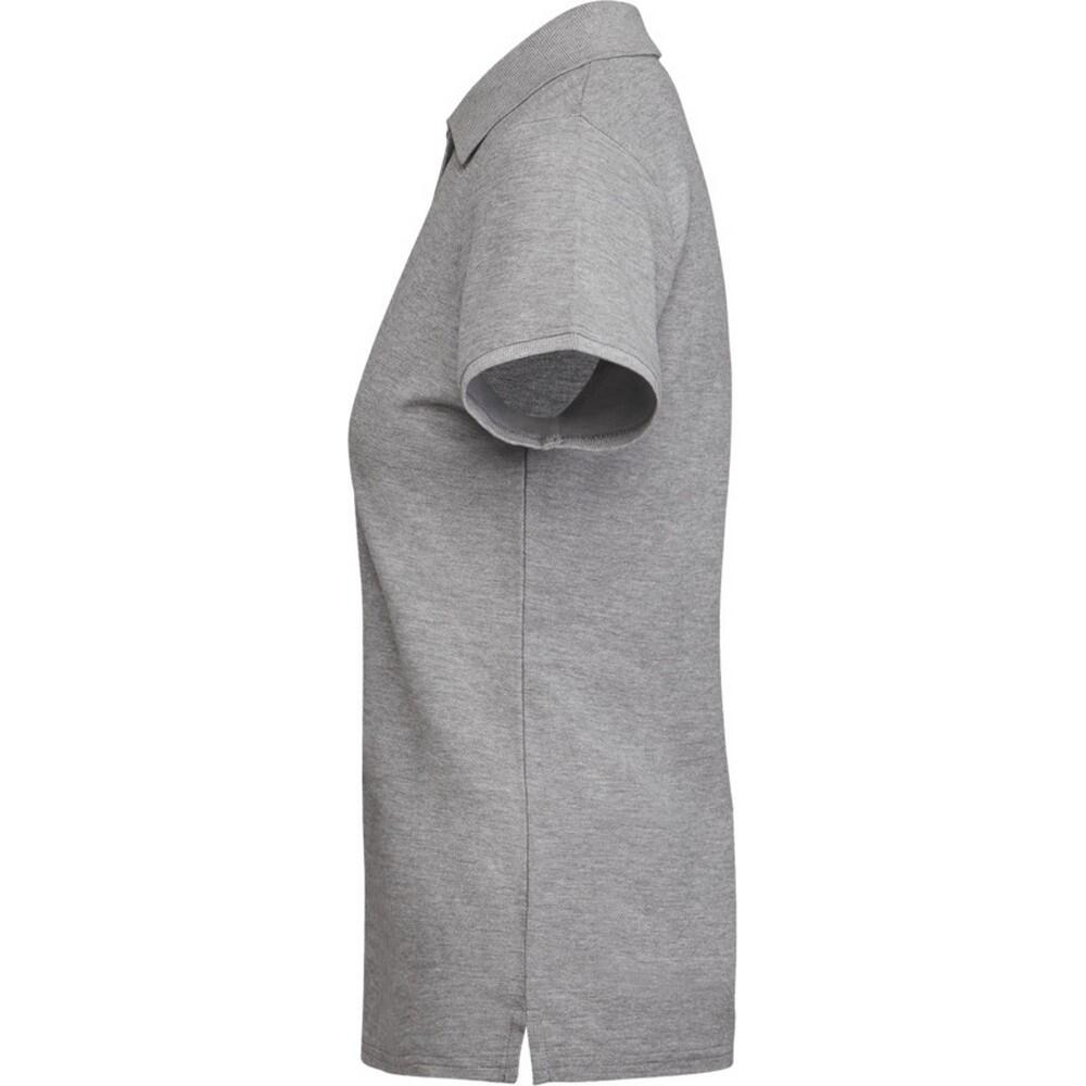 Polo Femme (Gris Chiné) 3/3