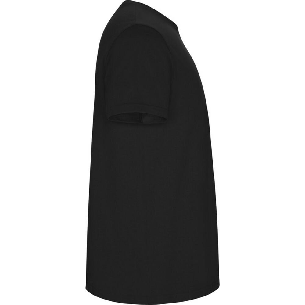 Tshirt STAFFORD Homme (Noir Uni) 4/4