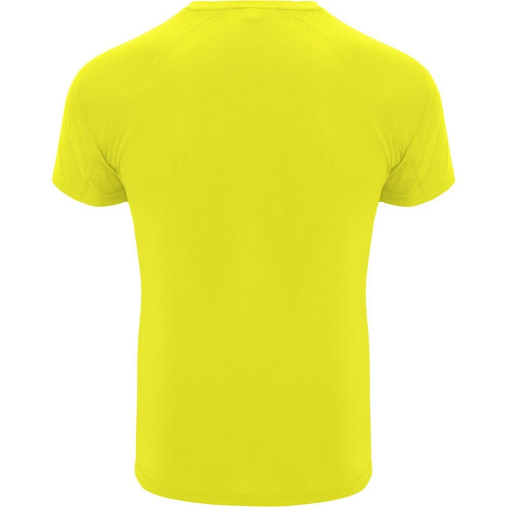 Tshirt BAHRAIN Homme (Jaune Fluo) 2/4
