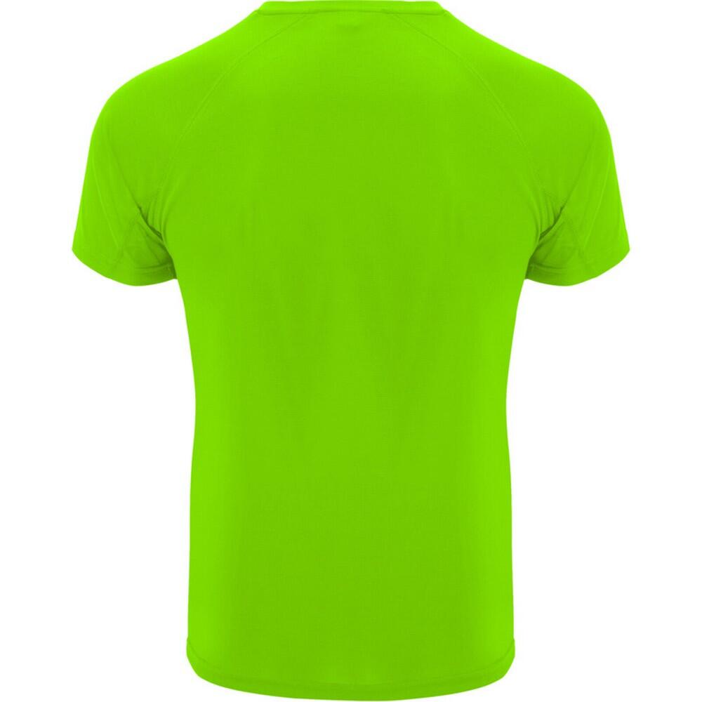 Tshirt BAHRAIN Homme (Vert Fluo) 2/4