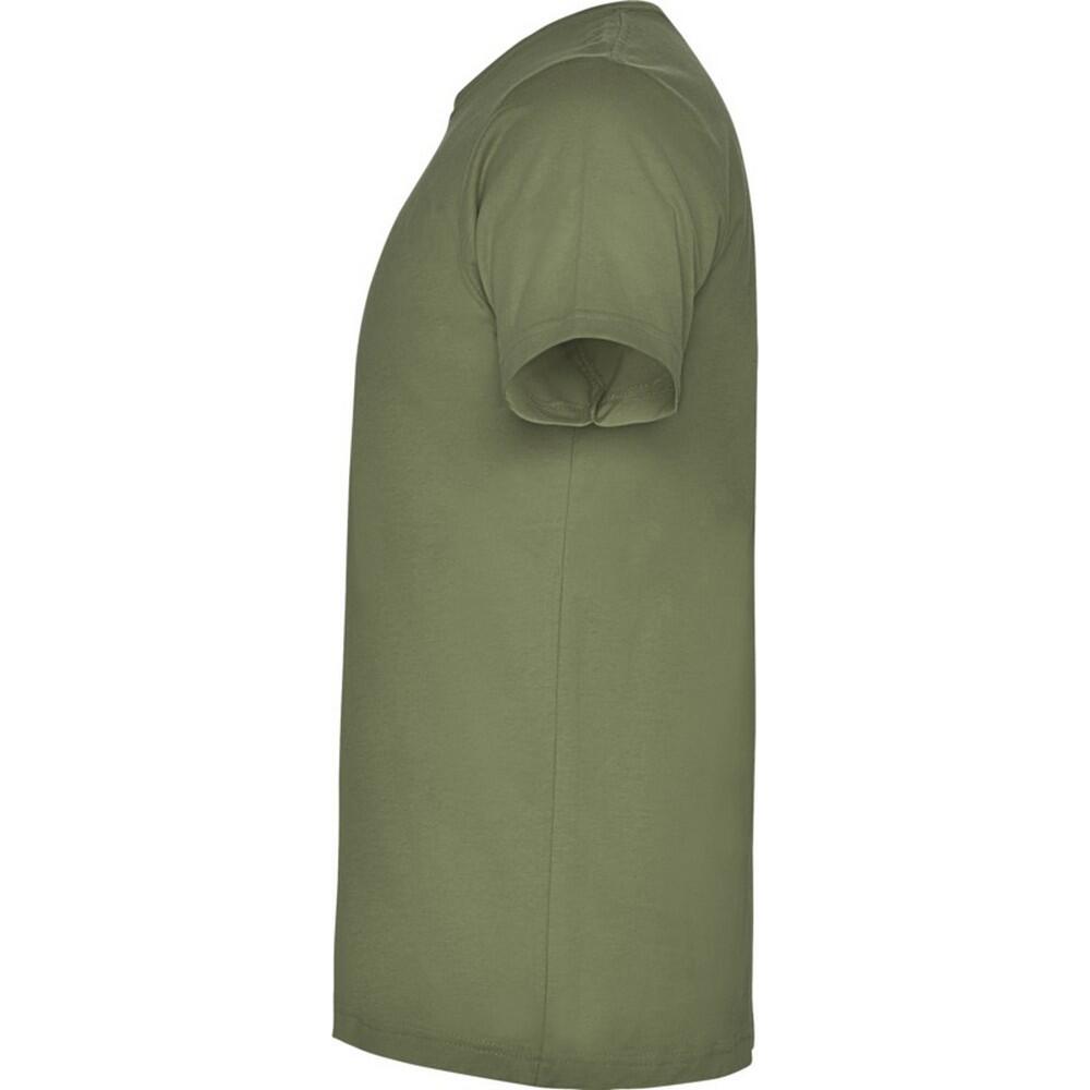 Heren Dogo Premium TShirt (Militair Groen) 3/4