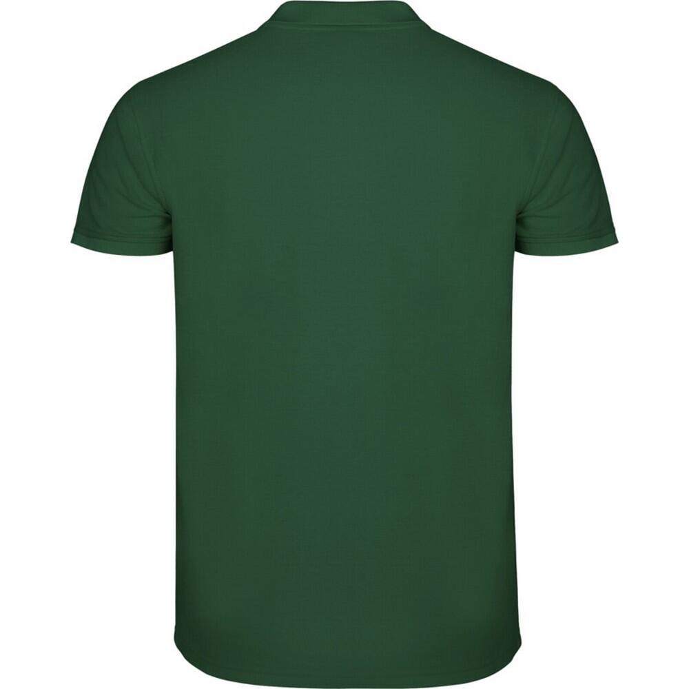 Polo STAR Homme (Vert Bouteille) 2/4