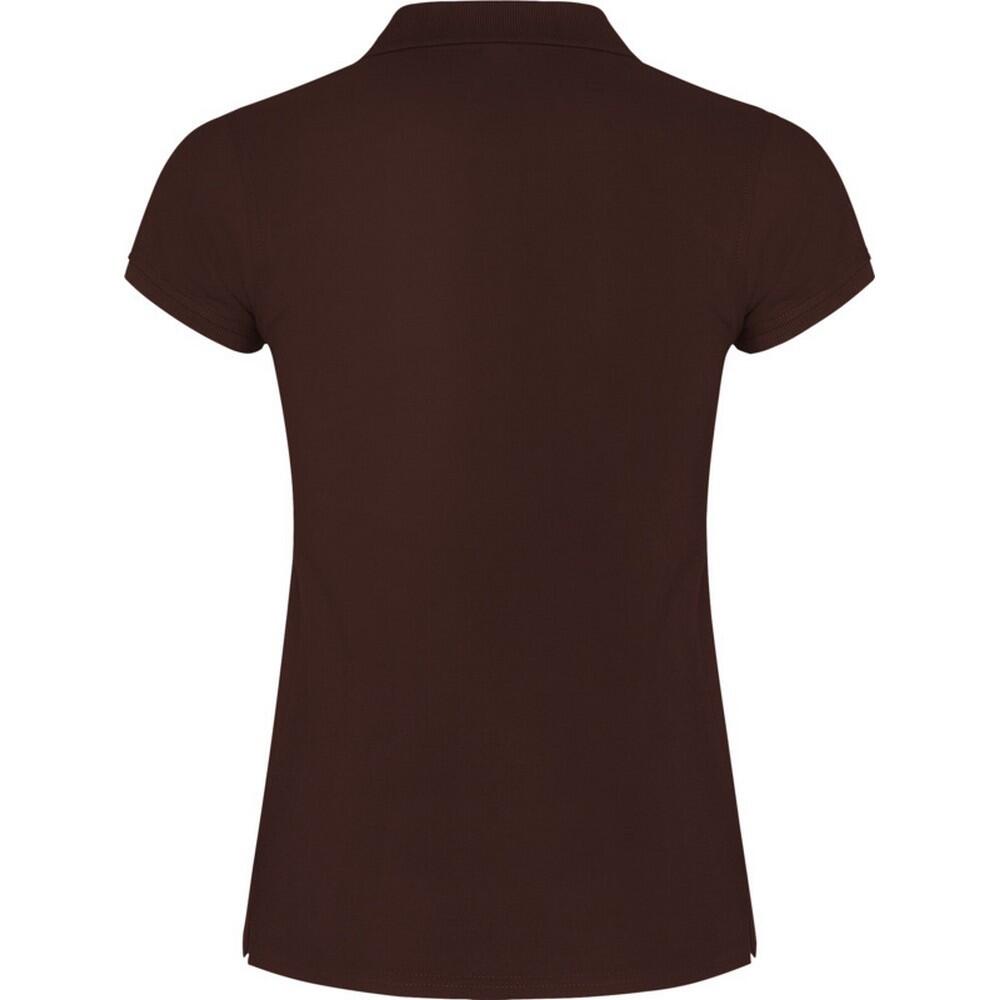 Maglietta Polo Donna Roly Star Cioccolato 2/4
