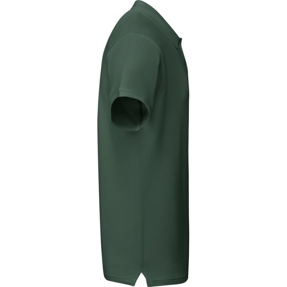 Mens Prince ShortSleeved Polo Shirt (Bottle Green) 4/4