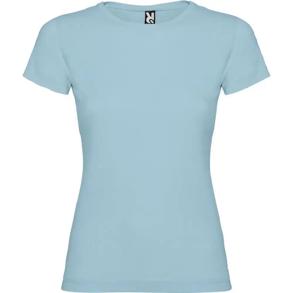 Dames Jamaica Tshirt met korte mouwen (Lichtroze)