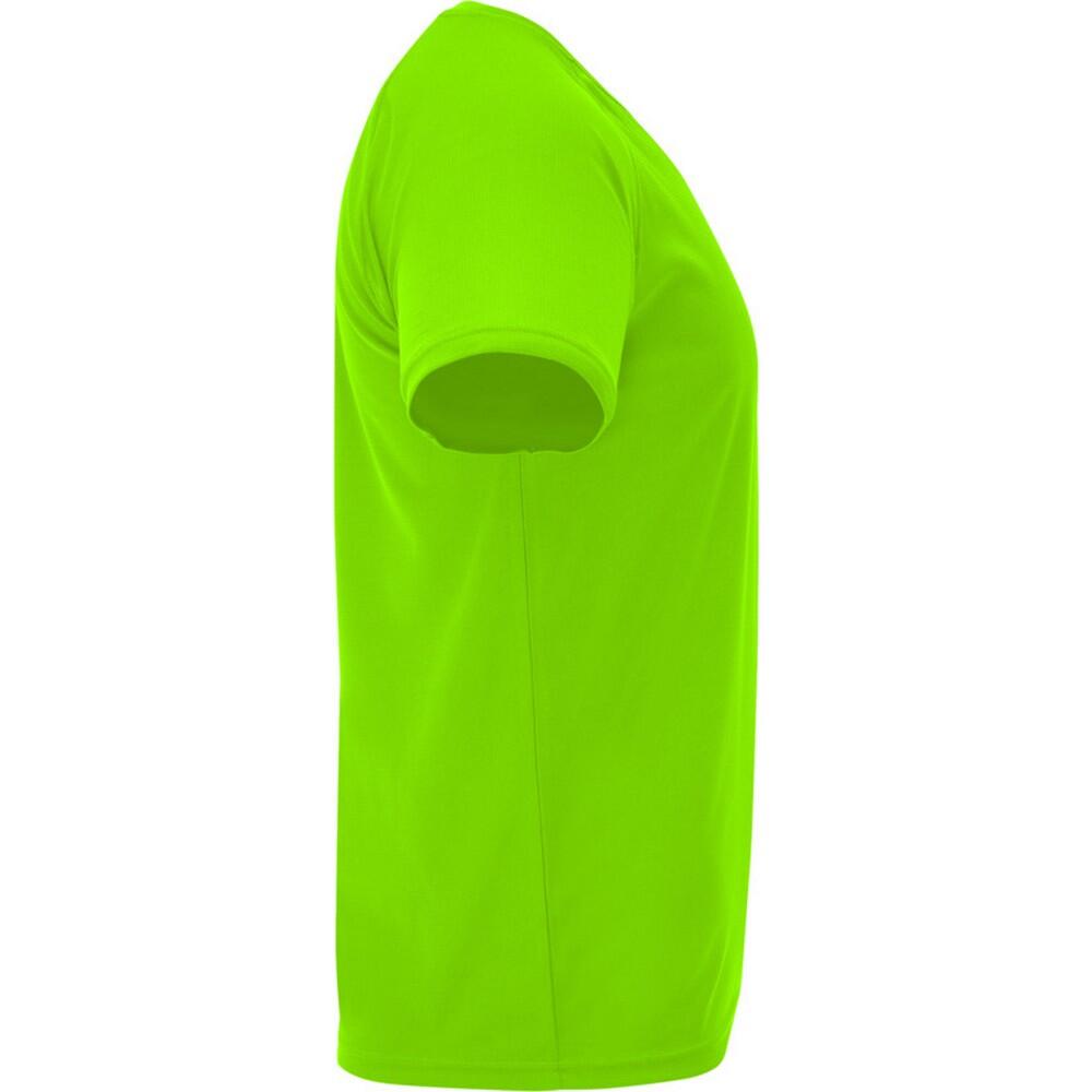 Tshirt BAHRAIN Homme (Vert Fluo) 3/4