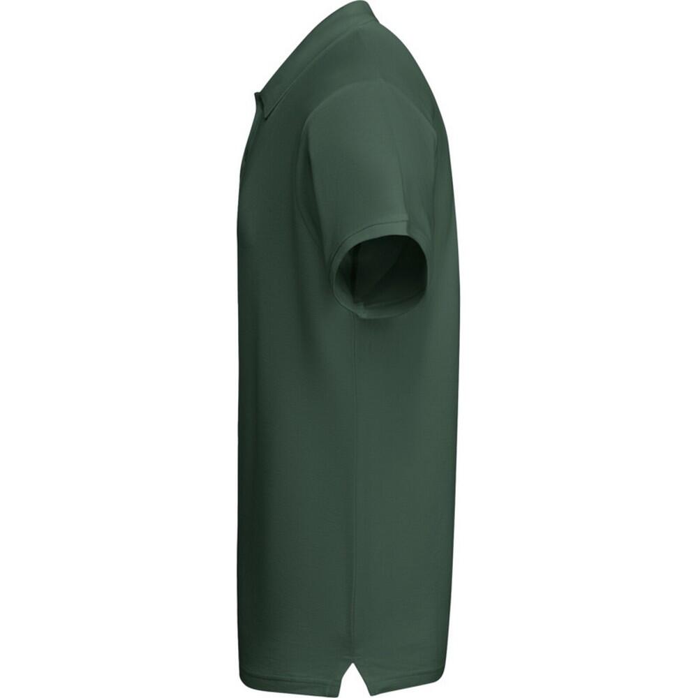 Mens Prince ShortSleeved Polo Shirt (Bottle Green) 3/4