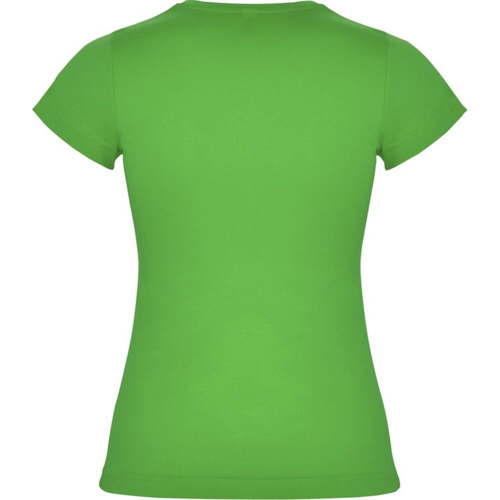 Maglietta Maniche Corte Donna Roly Jamaica Verde Erba 2/4