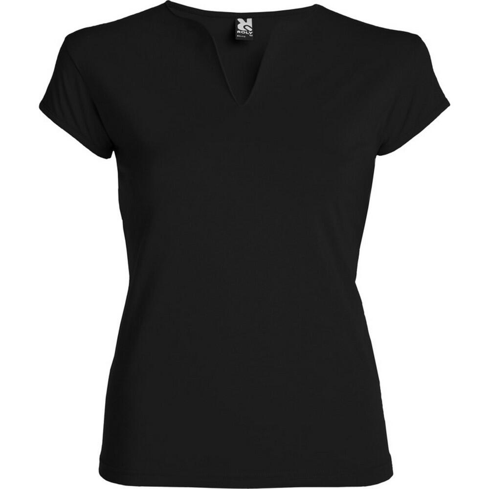 Roly - Tshirt Belice Femme (noir) - T-shirt Manches Courtes - Noir - 42 M/l - Decathlon