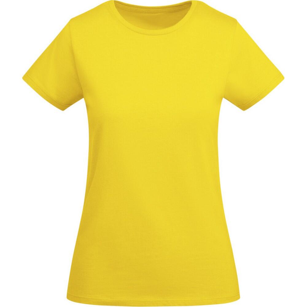 Dames Breda TShirt met korte mouwen (Geel)