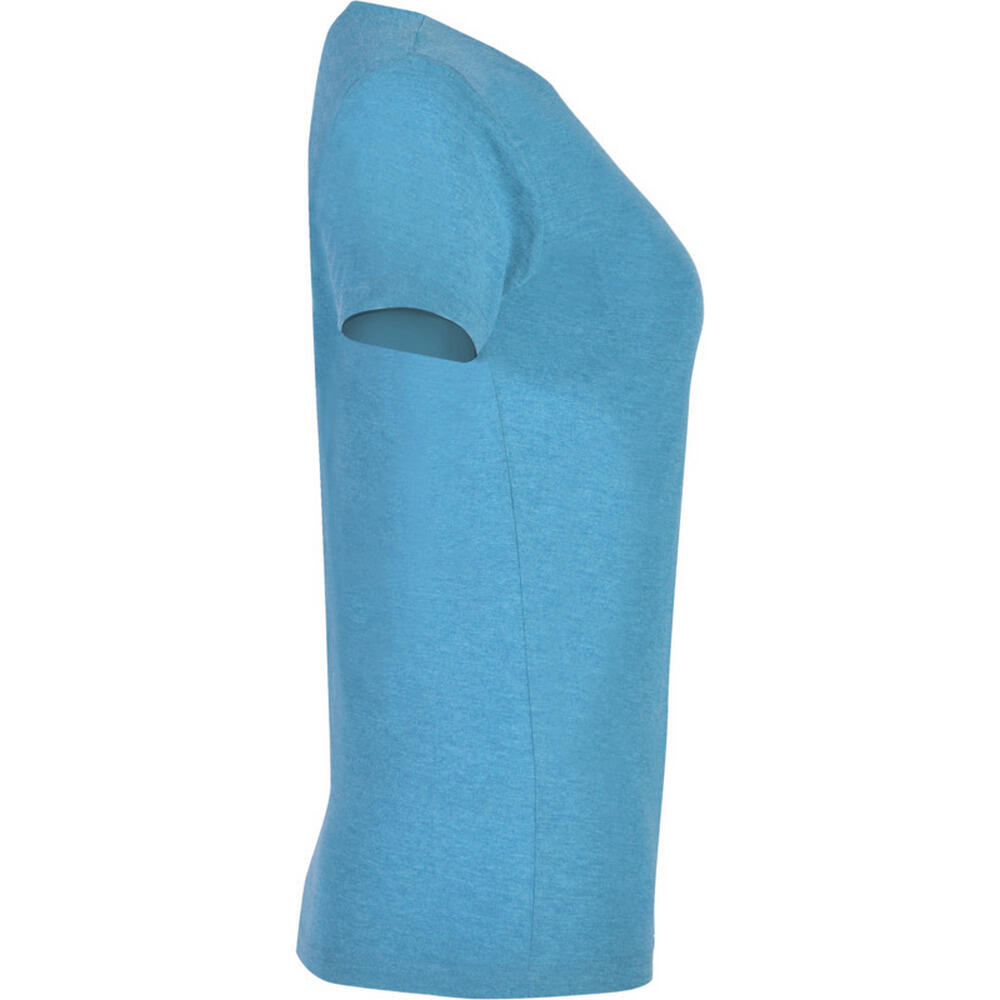 Maglietta Erica Maniche Corte Donna Roly Fox Turchese 3/3